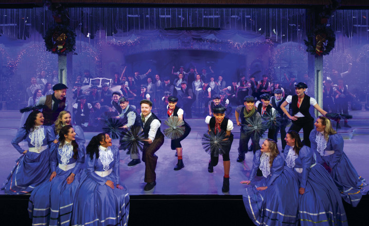 Mary Poppins Routine Thursford Christmas Spectacular